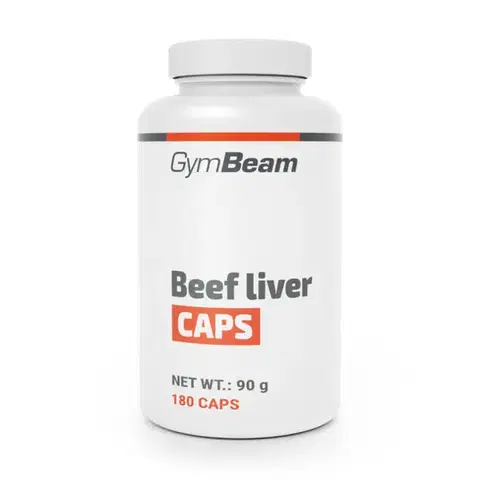 Ostatné špeciálne doplnky výživy GymBeam Hovädzia pečeň CAPS