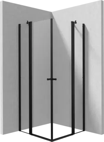 Sprchovacie kúty DEANTE/S - Sprchovací kút dvojité výklopné 100x80 KTSUN43P+KTSUN42P KERRIA/0564