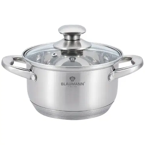 Hrnce BLAUMANN - Hrniec + pokrievka 24cm Gourment
