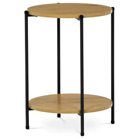Konferenčné stolíky Odkladací stolík 44 x 44 cm, divoký dub