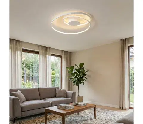 Svietidlá Ideal Lux - stmievateľné LED stropné svietidlo OZ LED/48W/230V, priemer 60 cm, CRI 90, biela 304519
