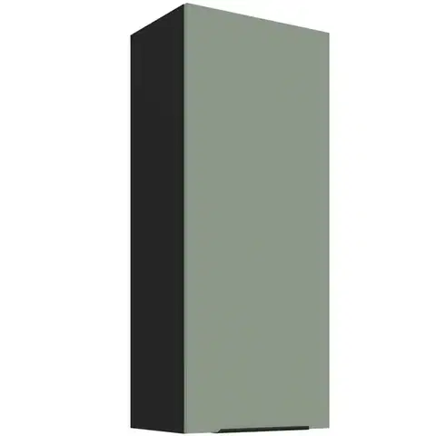 Kuchynské skrinky visiace Kuchynská skrinka Aria-Sa/Bl Anti Fingerprint 45g-108 1f