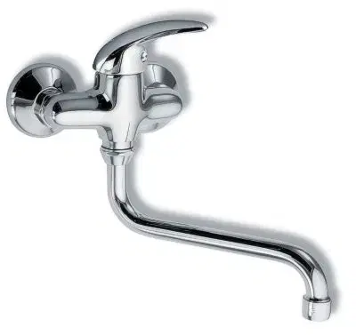 Kuchynské drezy NOVASERVIS NOVASERVIS - Drezová umývadlová batéria 100 mm Metalia 55 chróm 55074/T,0