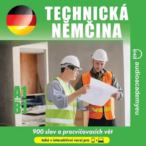 Jazykové učebnice - ostatné Audioacademyeu Technická němčina A1-B1