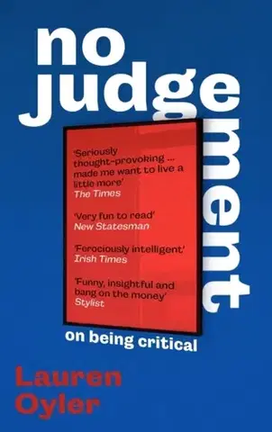 Novely, poviedky, antológie No Judgement - Lauren Oyler