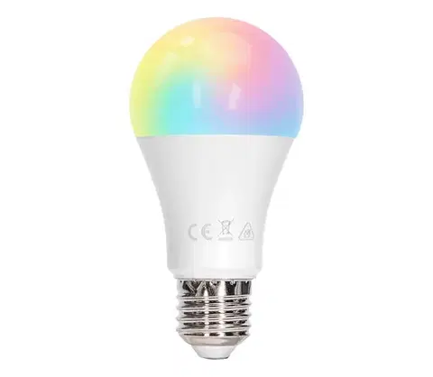 LED osvetlenie  B.V.  - LED RGBW Stmievateľná žiarovka A60 E27/8W/230V 3000K + DO B101054DQ