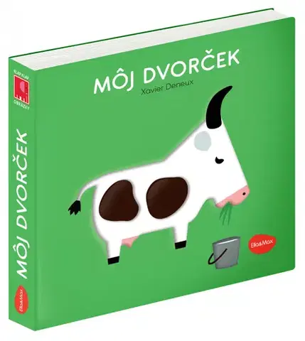 Leporelá, krabičky, puzzle knihy Môj dvorček – Klap klap obrázky - Xavier Deneux