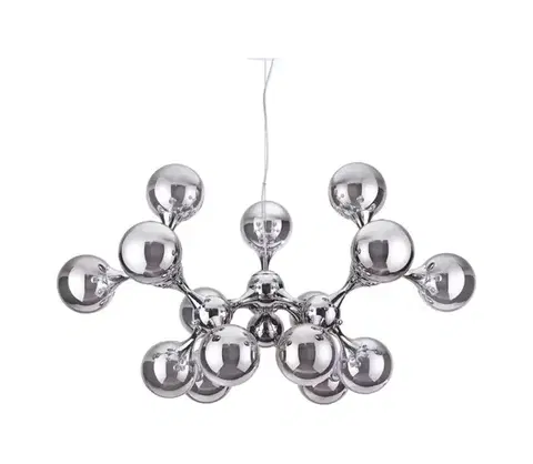 Svietidlá Ideal Lux - Luster na lanku NODI 15xE14/28W/230V priemer 105 cm lesklý chróm 200491