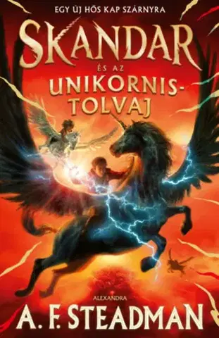 Fantasy, upíri Skandar és az unikornistolvaj - A. F. Steadmanová