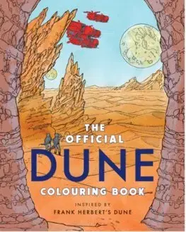 Maľovanky pre dospelých The Official Dune Colouring Book - Herbert Frank