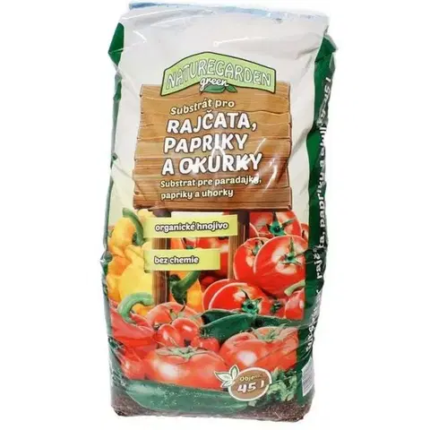 Grily Kinekus Substrát pre rajčiny a papriky, záhradný, 45l, NATURE GARDEN