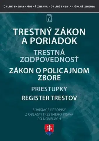 Právo - ostatné Trestné právo, Policajný zbor