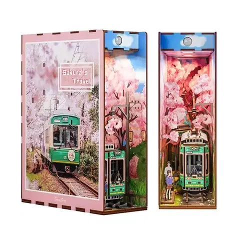 3D puzzle CENGO GmbH Book Nook - 3D Puzzle - Sakura