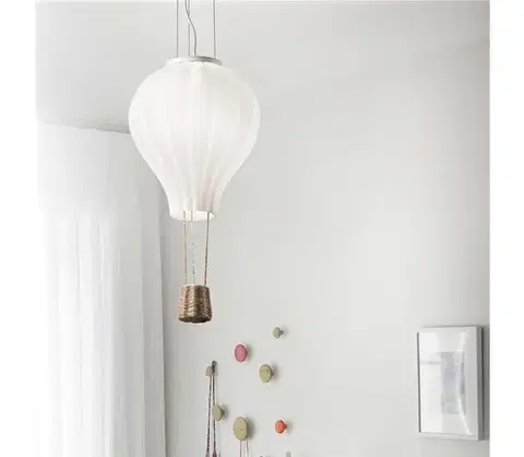 Svietidlá Ideal Lux - Luster na lanku DREAM BIG 1xE27/42W/230V pr. 30 cm 179858