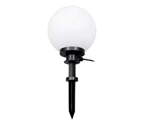Záhradné lampy BRILAGI - Vonkajšia lampa HARBOR 1xE27/40W/230V 20 cm IP44 čierna/biela BRZGD001-B200/CR/D1
