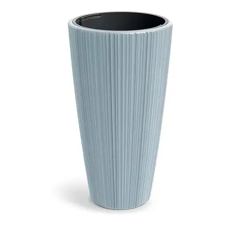Kvetináče a truhlíky DHOR400-443U plastový kvetináč 39 cm svetlosivá
