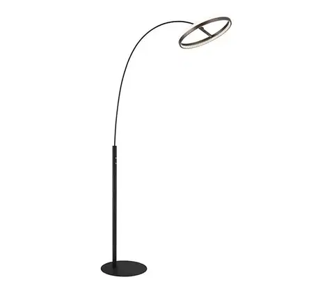 Lampy Globo 67179S - LED stmievateľná dotyková podlahová lampa DELLA 24W/230V 3000/4000/6000K 67179S