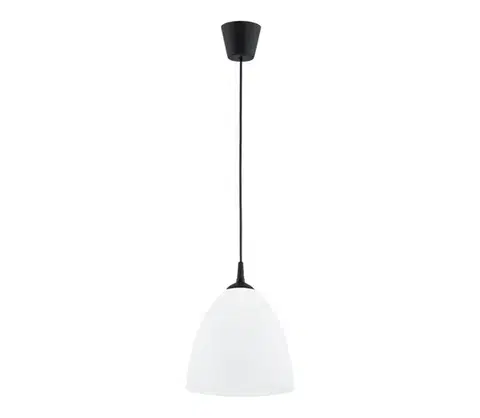 Svietidlá  Luster na lanku LERA 1xE27/15W/230V čierna 61466
