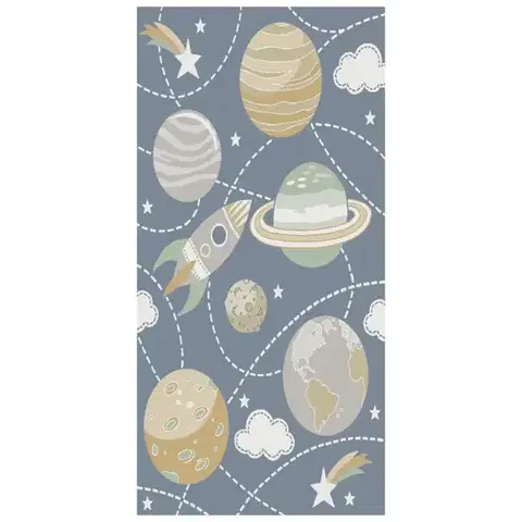 Moderné koberce Koberec Bond Kids 1,4/2,0 40365 630 Blue