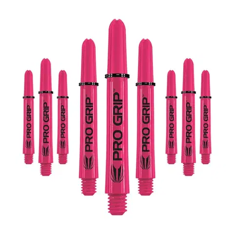 Násadky na šípky Target Pro Grip Pink Intermediate 3x3ks