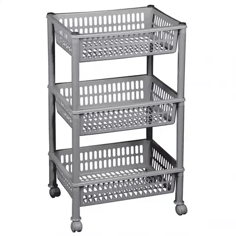 Kúpeľňové doplnky Trolley Jumbo Eco 3 - poličkový regál