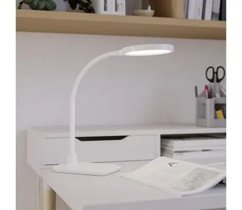 Lampy Eglo 902178 - LED stmievateľná stolná lampa LAURO LED/5,5W/230V 2700/4000/6500K biela 902178