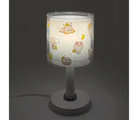 Lampy Dalber 41761E - LED detská lampička KAWAII FRIENDS 1xG4/4W/230V sivá 41761E