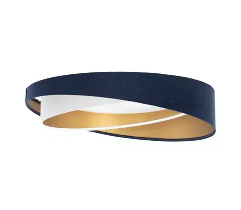 Svietidlá  LED stmievateľné stropné svietidlo SM. GALAXY M. 24W/230V priemer 55 cm modrá/biela/zlatá + DO D-090-060-091-RC