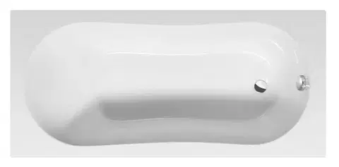 Vane AQUALINE - JIZERA vaňa 150x70x39cm, biela G1570