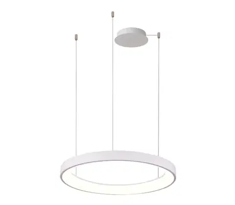 Svietidlá Azzardo  -LED Stmievateľný luster na lanku AGNES LED/60W/230V pr. 78 cm biela 