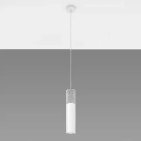 Lampy nad stôl do jedálne Závesná lampa Pennala 1 biela