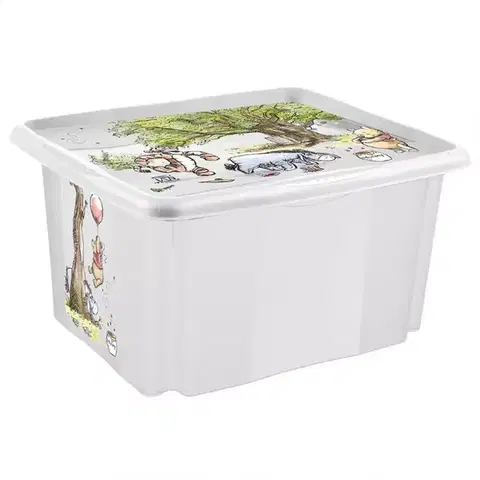 Vybavenie a dekorácie bytu Otočný box s krytom 45l