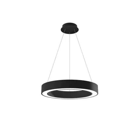 Svietidlá LED2 - LED Stmievateľný luster na lanku SATURN LED/50W/230V 3000K/4000K čierna LED2 3273853DT