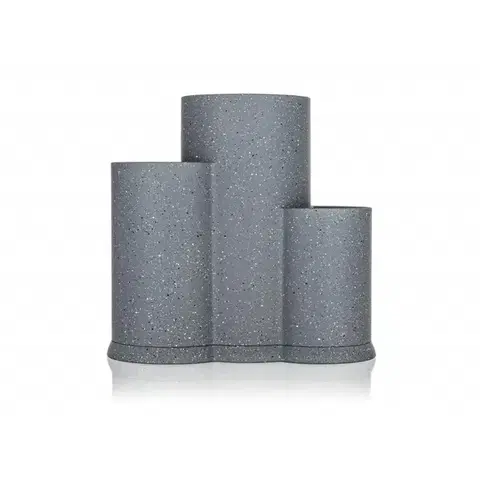 Bloky na nože Banquet Stojan na nože 3v1 Granite Grey