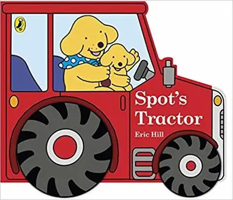 Leporelá, krabičky, puzzle knihy Spot's Tractor - Eric Hill