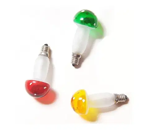 Žiarovky  SADA 3x Náhradná žiarovka TOADSTOOL E10/20V farebná mix 169100.B