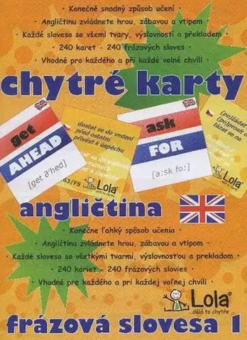 Gramatika a slovná zásoba Chytré karty: Angličtina frázová slovesa 1