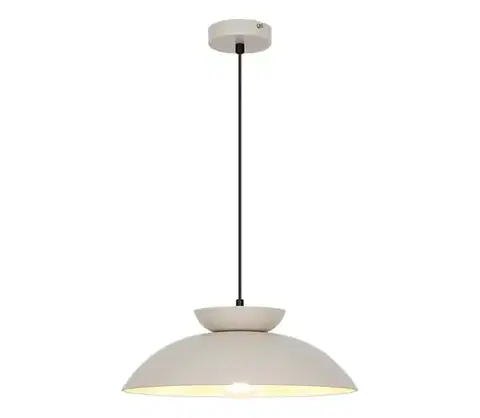 Svietidlá Viokef Lighting Závesný luster na lanku SUPERB 1xE27/40W/230V béžový 4338500