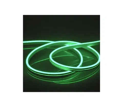LED osvetlenie  LED Pásik NEON 5 m LED/23W/12V IP65 zelená 315076
