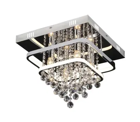 Svietidlá Rabalux 2239 - Krištáľový prisadený luster PALLAS LED/36W/230V + 4xE14/40W 2239