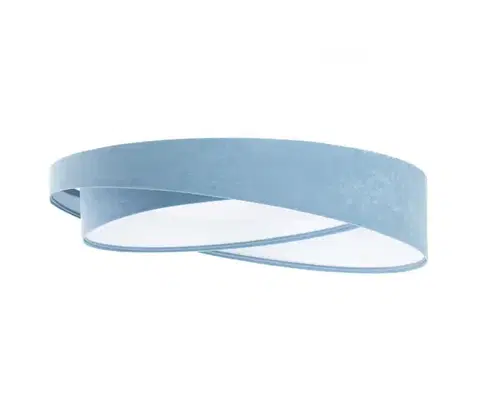 Svietidlá  LED stmievateľné stropné svietidlo SM. GALAXY M. LED/24W/230V pr. 55 cm modré + DO D-090-060-092-RC