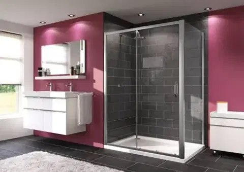 Sprchovacie kúty HUPPE - Sprchové dvere 120 cm Hüppe Next SIKONEXTD2120STE80 SIKONEXTD2120STE80
