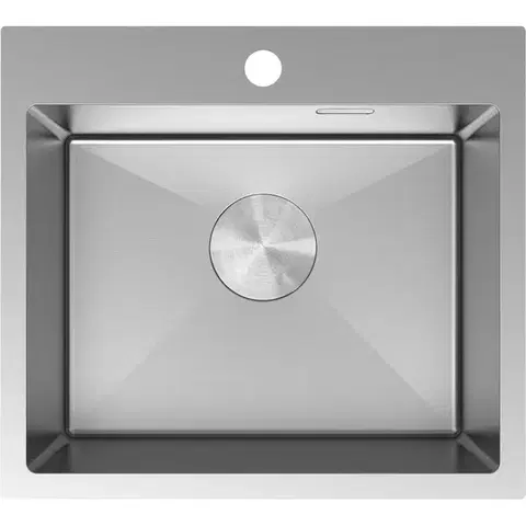 Kuchynské drezy MEXEN MEXEN - Solix oceľový drez 1-bowl 500 x 450 mm, nerez 6402501000-01