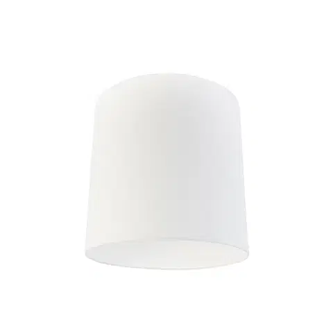 Tienidlo na lampu Tkaninový tienidlo biele | 40/40/40