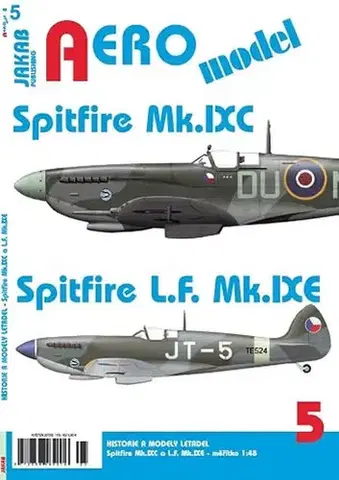 Armáda, zbrane a vojenská technika AEROmodel 5 - Spitfire Mk.IXC a Spitfire