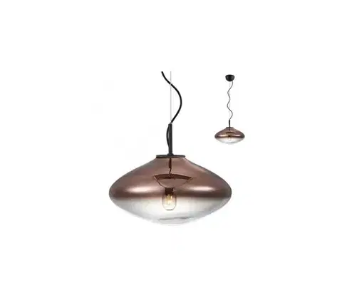 Svietidlá Redo 01-1620 - Luster na lanku ABSOLUTE 1xE27/42W/230V medená 01-1620