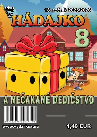 Pre deti a mládež - ostatné Hádajko 8 2026 a nečakané dedičstvo - Jela Mlčochová
