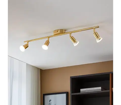 Svietidlá Eglo 33187 - LED Bodové svietidlo BUZZ-LED 4xGU10/2,8W/230V 3000K zlatá 33187