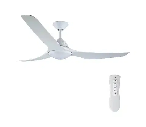 Ventilátory Lucci air 213096 - LED stropný látor MARINER LED/15W/230V biely + diaľkový ovládač 213096