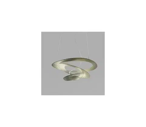 Svietidlá Artemide 1256120A -LED Stmievateľný luster na lanku PIRCE LED/44W/230V 3000K zlatá 1256120A